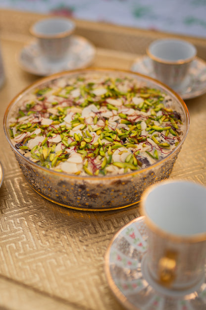 تمر خلاص بالرهش والطحينية