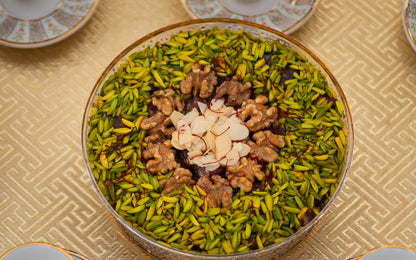 تمر خلاص بالمكسرات والطحينة